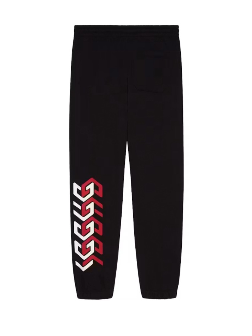 Gucci Jersey Jogging Pants Mirror Print Black Men’s XS